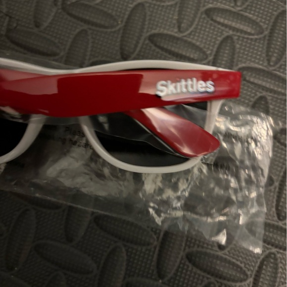 New Skittles Rainbow Retro Plastic Sunglasses Unisex Mens Womens Pride - Picture 2 of 4